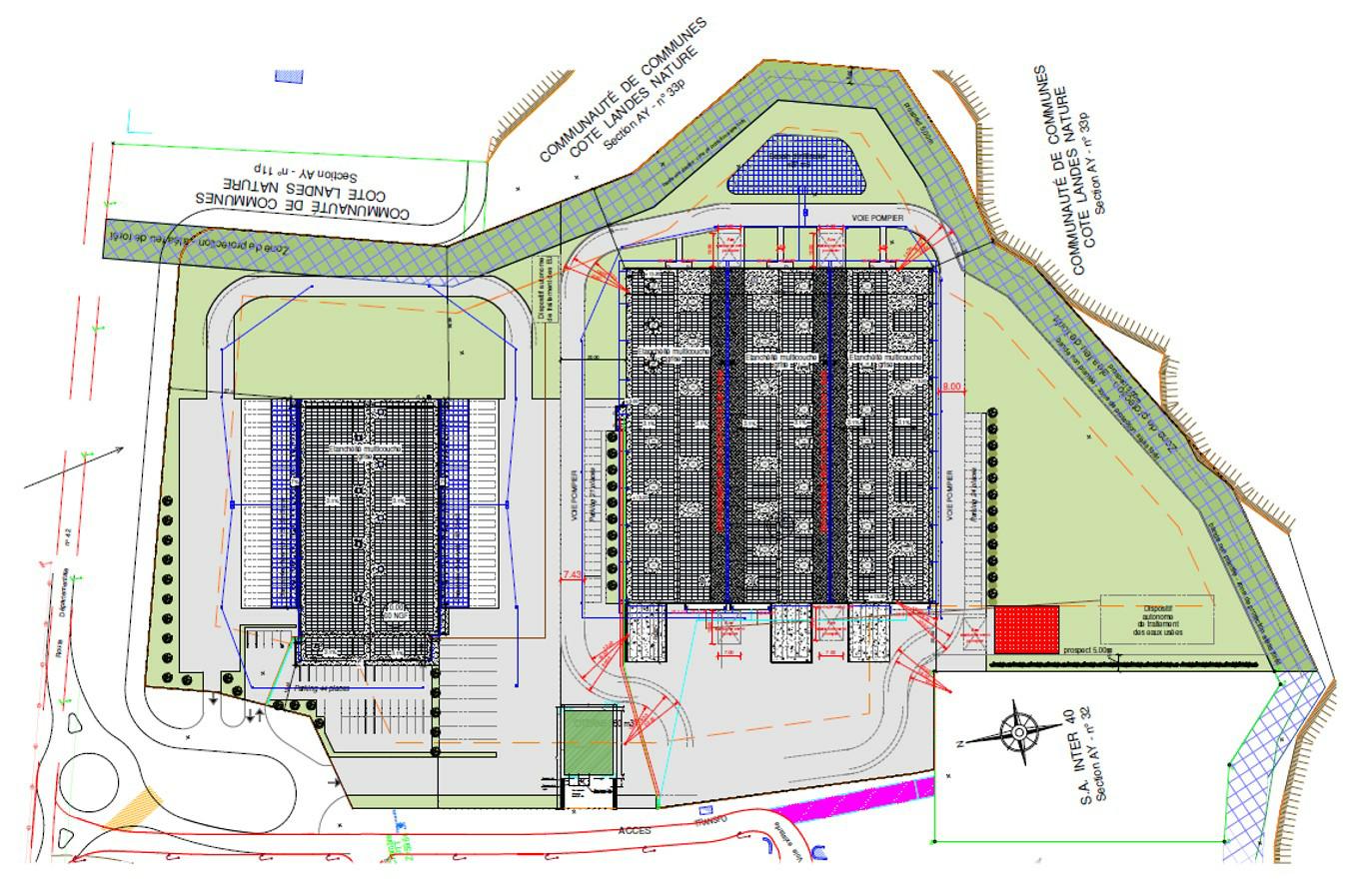 Entrepôt Castets 3400m² Location entrepôt Castets Landes OLLOG2204897 4